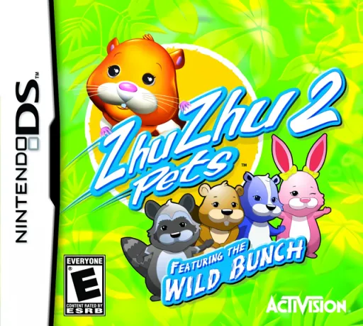 ZhuZhu Pets 2 Featuring The Wild Bunch (USA) (En,Fr) (NDSi Enhanced)